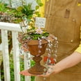 thumbnail image 7 of Sungmor Cast Iron Tabletop Flower Vase, Vintage Pretty French Urn Planter Design, 7" Tall 6.6" Wide Decorative Centerpiece Flower Stand Plant Holder, Artificial Flower Arrangement Home Decor, 7 of 7