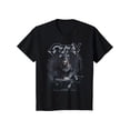 thumbnail image 1 of 1pc ordinary Snake Rock Band Graphic Tee, 100% Cotton Crew Neck T-Shirt, Casual all-Season Short Sleeve Top with Digital Heat Transfer applique, Regular Fit Knit Fabric Pullover for adults, 1 of 6