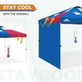 thumbnail image 4 of EAGLE PEAK 10 x 10 Pop up Canopy Tent, Instant Outdoor Folding Shelter,Tex Flag, 4 of 8
