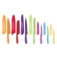 thumbnail image 2 of Classic Cuisine  14 Piece Colored Knife Set with Sheaths - Pro Grade, 2 of 5