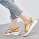 thumbnail image 5 of Nuevas sandalias de boca de pez, sandalias deportivas de cuña voladora de gran tamaño para mujer, sandalias informales de suela gruesa para mujer Wmkox8yii  nm2042, 5 of 9