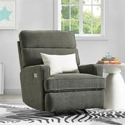 Baby Relax Sarianna Memory Foam Recliner, Gray