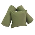 thumbnail image 1 of Blazing Needles 3 Piece Twill Solid Corded Pillow Set, 1 of 2