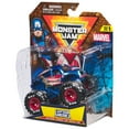 thumbnail image 5 of Monster Jam, Marvel Official Captain America Monster Truck, 5 of 8