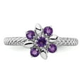 thumbnail image 5 of Sterling Silver Amethyst Ring, 5 of 7
