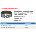 thumbnail image 2 of Rear Automatic Transmission Brake Band - Compatible with 1979 - 1986, 1988 - 2000 GMC C2500 1980 1981 1982 1983 1984 1985 1989 1990 1991 1992 1993 1994 1995 1996 1997 1998 1999, 2 of 2