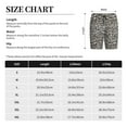 thumbnail image 4 of Mens Pajama Pants - Black Orange Leopard Trendy Sleep Shorts Mens Pajama Shorts, Comfy Pj Pants for Mens Lounge Shorts, 4 of 5