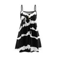 thumbnail image 1 of DPTALR Women's Casual Printing Buttons Plus-Size Sleeveless Tops Blouse, 1 of 3
