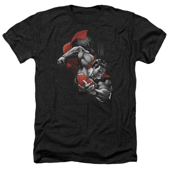 Superman - My City - Heather Short Sleeve Shirt - XXX-Large