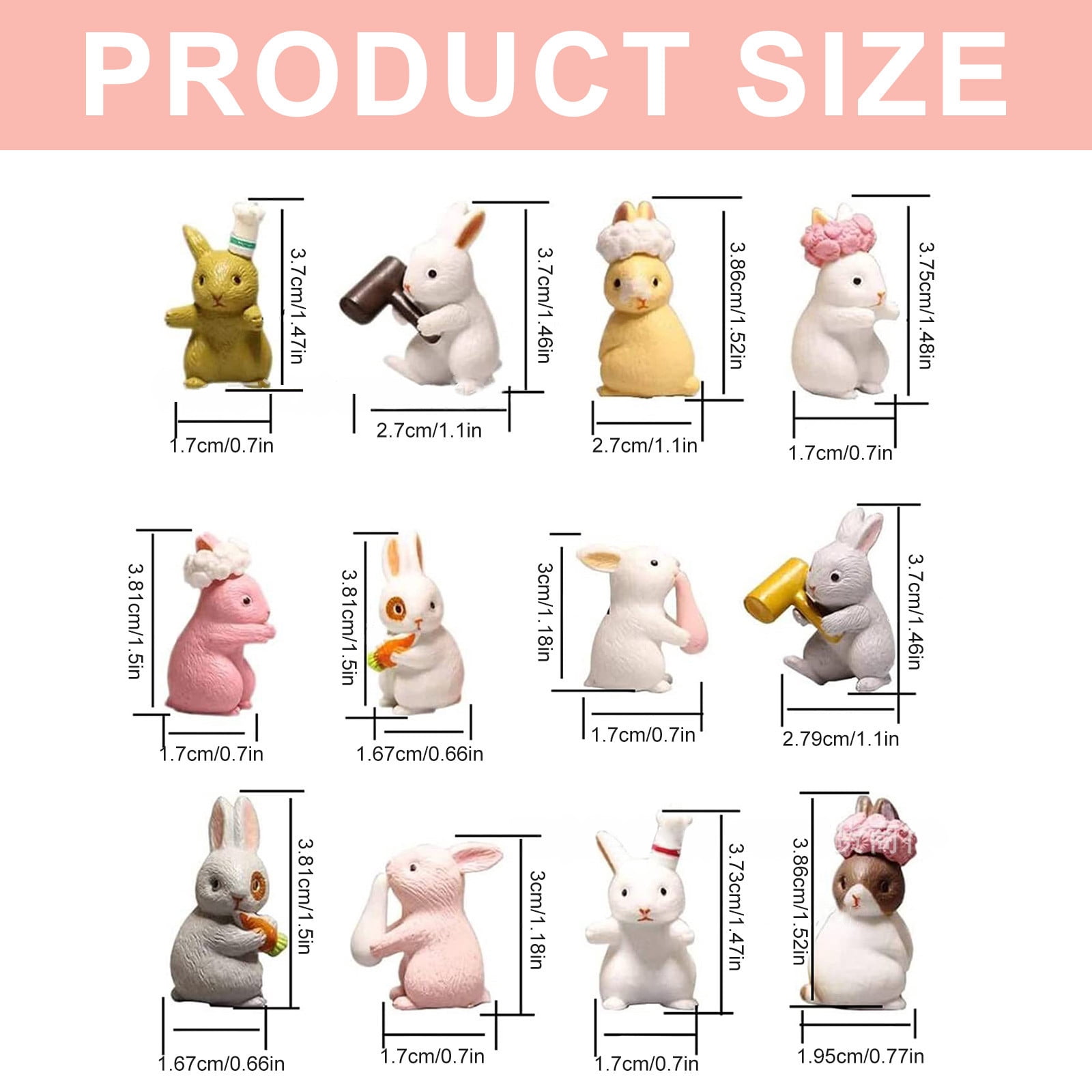 REZUOFI 36 Pcs Easter Eggs Filled with Bunny Toys for Easter Egg Hunt Party Favors and Basket Stuffers Holiday Celebration Activities