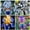 E, variant on Iris for Planting-(Non-Artificial)-Vivid Mixed Hues Flowers, Low Effort to Grow, Fast Germination, Continuous Annual Blooms, Lovely Garden Ornament