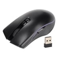 thumbnail image 3 of Ratón inalámbrico de 24G ratón para juegos con retroiluminación RGB ergonómico de gran capacidad de 600 mAh para Windows para OS X para ordenador portátil, 3 of 8