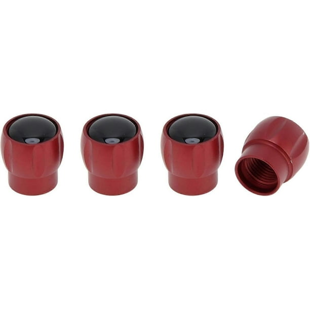 4pcs Aluminum Valve Caps: Alloy Tire Stem Covers - Universal Decorative Replacement Caps for Car Wheels Air Valve Protection