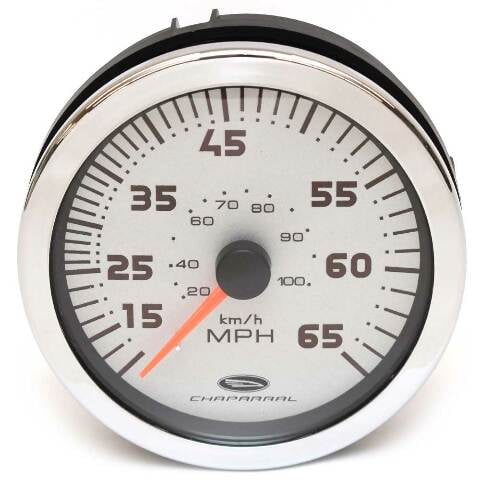 Veethree Boat Speedometer Gauge 63173 | Chaparral Oversized 65 MPH
