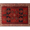 thumbnail image 1 of Ahgly Company Machine Washable Indoor Rectangle Traditional Sepia Brown Area Rugs, 8' x 10', 1 of 7