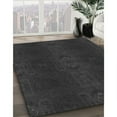 thumbnail image 3 of Ahgly Company Machine Washable Indoor Rectangle Transitional Midnight Gray Area Rugs, 7' x 9', 3 of 7