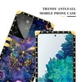 thumbnail image 5 of FKBRCL4U Compatible with Samsung Galaxy S21 Ultra Case, Glistening Golden Butterfly Vibrant Purple Blue Luxury Golden Decoration for Girl Women Soft TPU Shockproof Protective Hard PC Back, 5 of 7