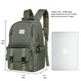 thumbnail image 2 of KAUKKO Mochila elegante para computadora portátil Mochila multipropósito, 18.49L (21 Verde) KAUKKO KS21-Green, 2 of 5