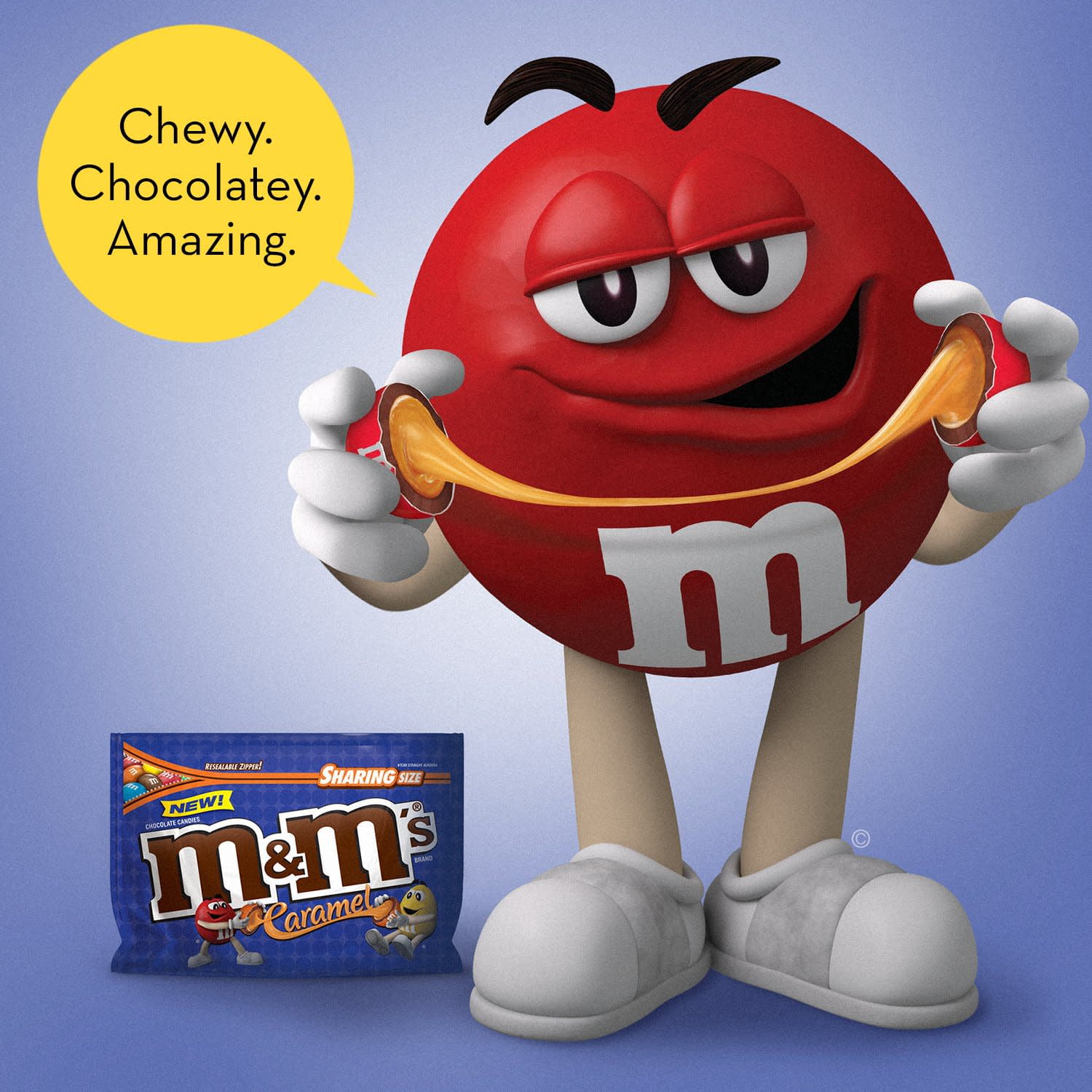 Save on M&M's Chocolate Candies Caramel Sharing Size Order Online