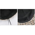 thumbnail image 4 of CoCopeaunt Women Plaid Newsboy Caps Casual Visor Beret Hat Cozy Retro Vintage Cabbie Hat for Ladies Girls, 4 of 7