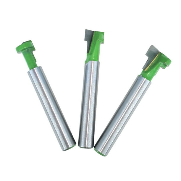 Juego de brocas para enrutador de bocallave Vástago de 6 35 mm (1/4 pulg.) 5/16 3/8