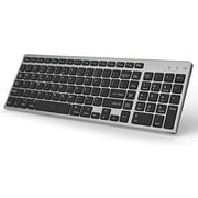 Bluetooth Keyboard for Windows/iOS/Android Rechargeable Slim and Compact Bluetooth Wireless Keyboard with Numeric