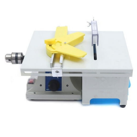 Benchtop Table Saw Cutting Machine Gem Jewelry Rock Bench Lathe Polisher 110V