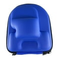thumbnail image 3 of Bolsa para carrete de pesca, estuche para herramientas, práctica, con cremallera, para deportes, EVA, para llevar al aire libre, impermeable Azul Izquierda, 3 of 9