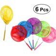 thumbnail image 1 of FRCOLOR Extendable Net 6pcs Stainless Steel Colorful Kids Retractable Extendable Telescopic Net for Bugs Insect Small Fish Catching,33.46"X7.48"X0.59", 1 of 4