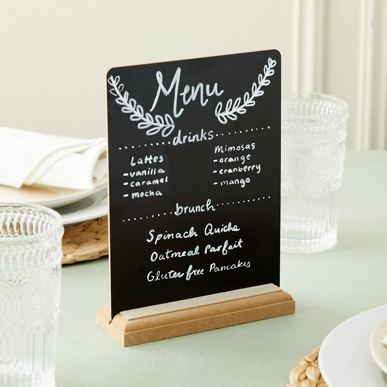 Chalkboard place card holders deals