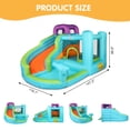 thumbnail image 4 of Zimtown Inflatable Bounce House Water Slide Pool Jumper Bouncer Castle for Kids, 4 of 6
