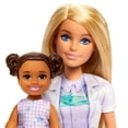 thumbnail image 4 of Barbie Dentist Doll with Blonde Fashion Doll, 1 Kid Doll, Medical Doctor Furniture & Accessories, 4 of 8