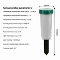 thumbnail image 3 of Humidity Soil Meter for Garden Plant Farm Soil Temperature Humidity Tester APP Control for Tuya for Zigbee White Green, 3 of 6
