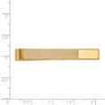 thumbnail image 2 of 14k Yellow Gold Mens Engravable Tie Bar Lapel Pin Tac   For Dad Mens  For Him, 2 of 6
