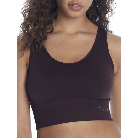 Reveal Womens Seamless Double Scoop Bralette Style-RRS001
