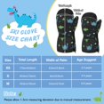 thumbnail image 7 of MoKo Toddlers Winter Mittens, Waterproof Skiing Gloves with Zipper for 2-5 years Girls Boys, 7 of 7