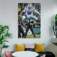 thumbnail image 6 of Ezekiel Elliott Canvas Poster Canvas Wall Art Poster Decorative Bedroom Modern Home Print Picture Artworks Posters 16x24inch(40x60cm), 6 of 6