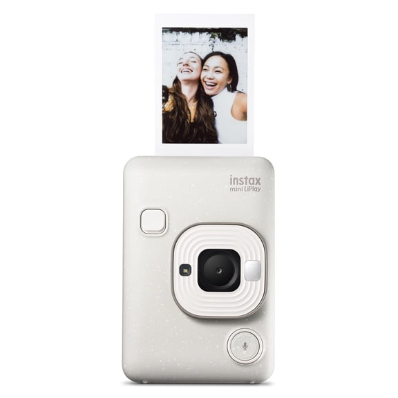 Pre-Owned Fujifilm instax mini Liplay Instant Camera, White