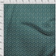 thumbnail image 5 of oneOone Rayon Teal Green Fabric Travel Sewing Craft Projects Fabric Prints By Yard 56 Inch Wide, 5 of 5