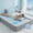 Blue, variant on Cool, breathable, waterproof mattress protector, summer cooling mattress cover, deep pocket design, silent and washable mattress cover, 1 fitted sheet + 1 pillowcase Grey Twin size