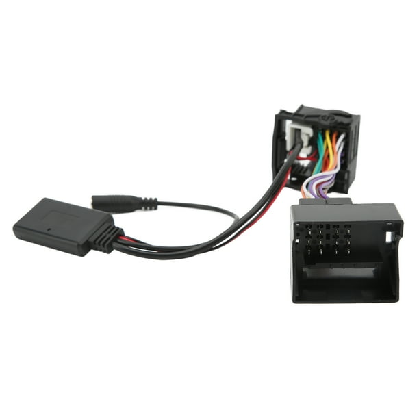Adaptador de audio auxiliar Bluetooth, cable adaptador de audio inalámbrico AUX Bluetooth 5.0 para automóvil, adaptador de música Bluetooth, estándares líderes en la industria