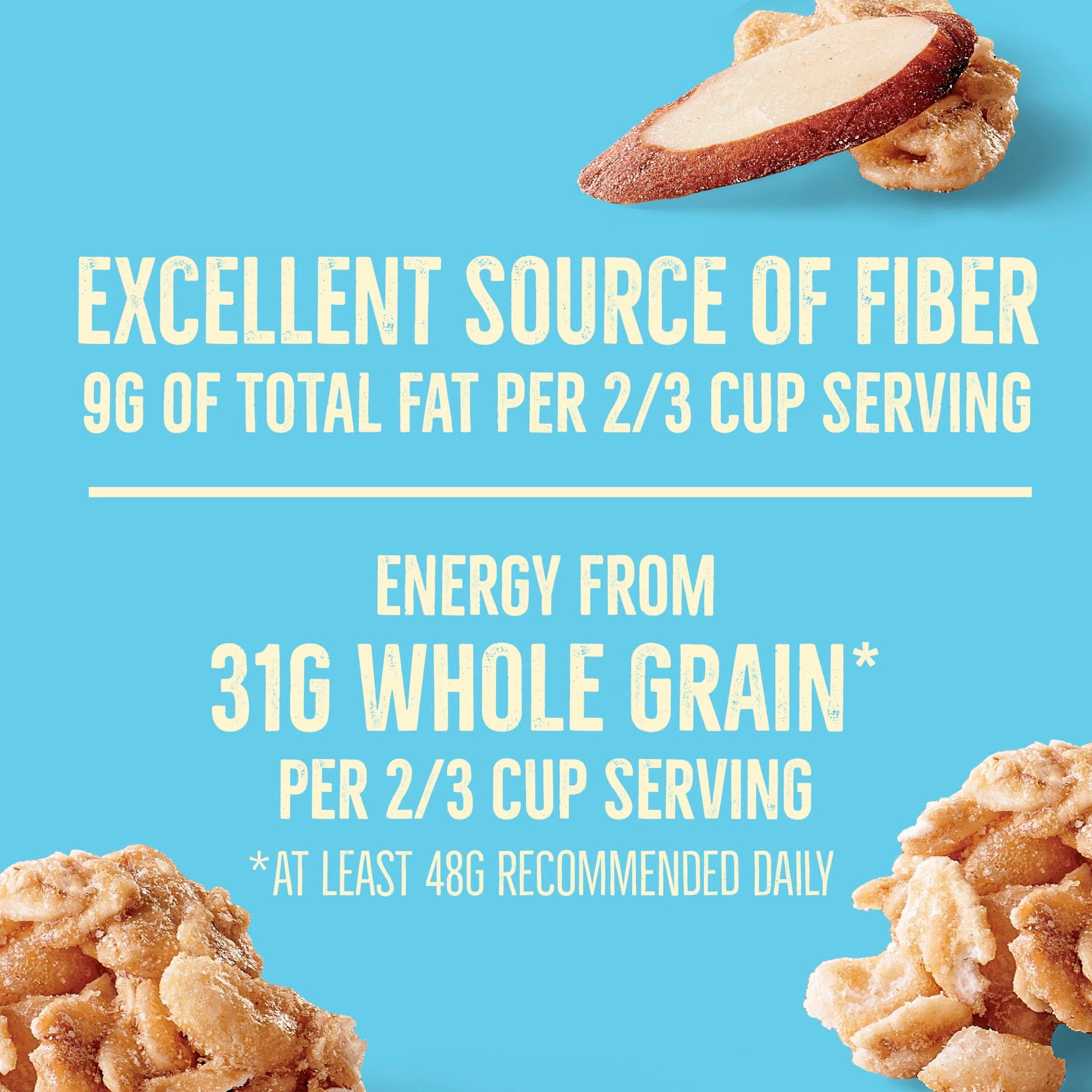 Nature Valley Reduced Sugar Vanilla Almond Granola Pouch, 11 oz