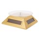 thumbnail image 1 of EZLIFE Soporte de exhibición giratorio de 3,5" para joyería con luz ultravioleta y energía solar J8A1, 1 of 7
