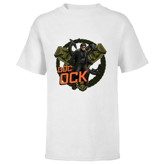 Marvel Spider-Man: No Way Home Doc Ock Tentacles - Short Sleeve T-Shirt for Kids - Customized-White