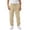 a-Khaki612, variant on FINALGANG Boys Linen Pants Kids Solid Color Drawstring Waist Loose Fit Straight Leg Casual Trousers For Daily Wear Outdoor Activities Classic Bottoms