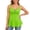 A-Green131, variant on Women Ruched Button Detail Cami Top Sweetheart Neckline Casual Daily Wear Flowy Swing Tank Blouse