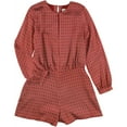 thumbnail image 2 of Alexis Womens Kambell Romper Jumpsuit, Red, Large, 2 of 2