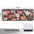 thumbnail image 5 of Kitchen Rugs Sets Of 2,Pioneer Flower Floral Print Pattern Anti Fatigue Kitchen Mat Rugs Non Slip Washable,Decorative Kitchen Floor Mats for Kitchen,Sink,Laundry,17"x47"+17"x47", 5 of 5