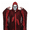 Red, variant on GOBWCOT Scary Grim Reaper Costume Hooded Cloak with Glow-in-The-Dark Skull Mask Halloween Cosplay Outfit for Adults Men Women, Spooky Party Favors for Trick or Treat, Haunted House, Masquerade