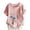 Pink, variant on IROINNID Women's Summer Casual Round Neck Short Sleeve Leisure Versatile Printing Loose Shirt Tops Spring Saving